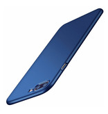 USLION iPhone XS Ultra Thin Case - Hartmatte Hülle Blau