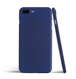 USLION Coque Ultra Fine pour iPhone 6 Plus - Coque Rigide Matte Bleu