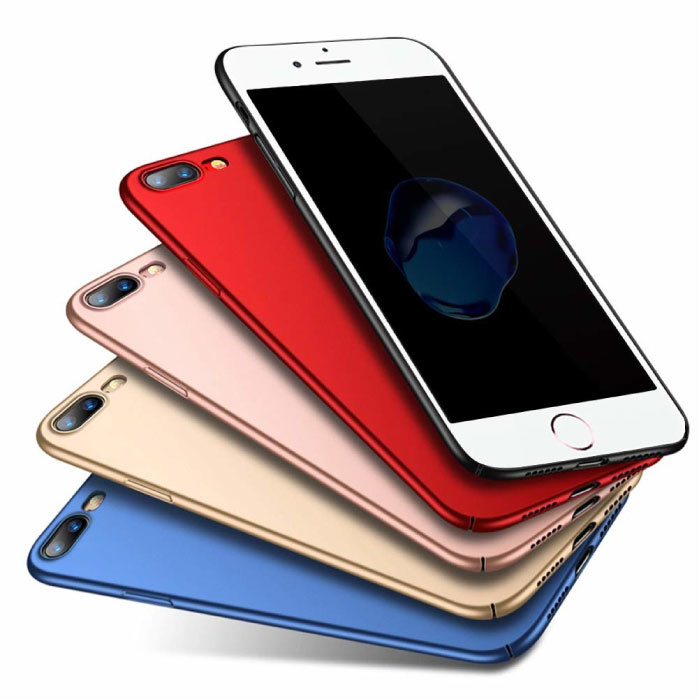 USLION iPhone XR Ultra Thin Case - Hartmatte Hülle Pink