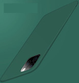 USLION Custodia ultra sottile per iPhone 12 Mini - Cover rigida opaca Verde