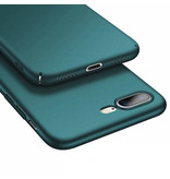 USLION Bardzo cienkie etui do iPhone'a XS Max - twarde, matowe etui w kolorze zielonym