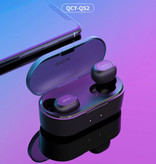 QCY Auriculares inalámbricos QS2 - Auriculares Bluetooth 5.0 - Auriculares Auriculares inalámbricos Auriculares Auriculares Auriculares Negro