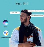 QCY QS2 Wireless Earphones - Bluetooth 5.0-Ohrhörer - Ear Wireless Buds Earphones Earbuds Earphones Black