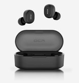 QCY Écouteurs sans fil QS2 - Écouteurs Bluetooth 5.0 - Oreillettes sans fil Écouteurs Écouteurs Écouteurs Blanc