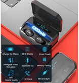 Stuff Certified® Wireless Earphones with Powerbank Charging Case 2600mAh - True Touch Control TWS Bluetooth 5.0 Earbuds Earphones Earbuds Earphones