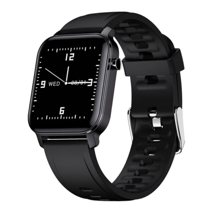 Stuff Certified® M2 Fitness Activity Tracker Smartwatch Sport Smartband Smartphone Horloge iOS / Android Zwart