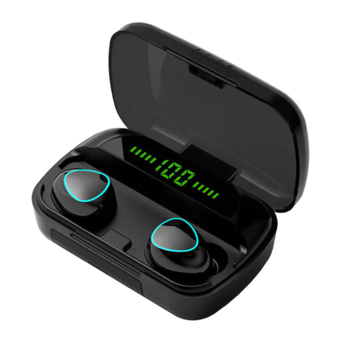K01 Draadloze Oortjes met Powerbank Oplaaddoosje 2000mAh - True Touch Control TWS Bluetooth 5.0 Oordopjes Earphones Earbuds Oortelefoon