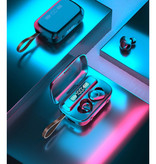 Stuff Certified® K01 Wireless Earphones with Powerbank Charging Case 2000mAh - True Touch Control TWS Bluetooth 5.0 Earbuds Earphones Earbuds Earphones