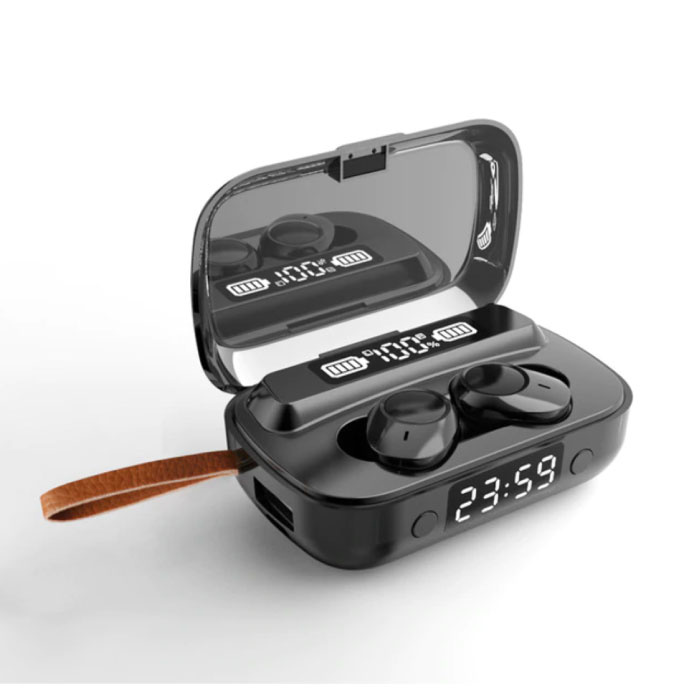 K02 Drahtlose Ohrhörer mit Powerbank-Ladekoffer 2000mAh - True Touch Control TWS Bluetooth 5.0 Ohrhörer Ohrhörer Ohrhörer Ohrhörer