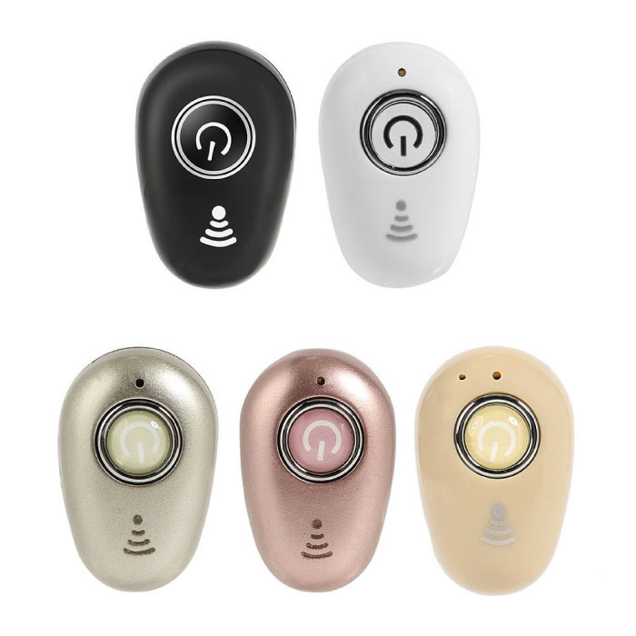 TedGem Auricolare Bluetooth senza fili S650 con pulsante multifunzione - TWS Ear Wireless Bud Earphone Earbud Earphone Pink