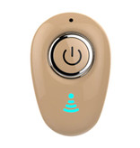 TedGem Auricular inalámbrico Bluetooth S650 con botón multifunción - TWS Ear Auricular inalámbrico Bud Auricular Auricular auricular Amarillo