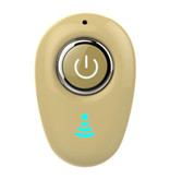 TedGem Auricular inalámbrico Bluetooth S650 con botón multifunción - TWS Ear Auricular inalámbrico Bud Earbud Earphone Gold