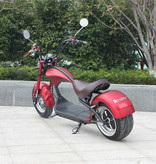Stuff Certified® City Coco Chopper - Scooter elettrico elettrico intelligente Harley - 21 "- 2000 W - 20 Ah - Rosso