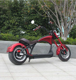 Stuff Certified® City Coco Chopper - Smart Electric E Scooter Harley - 21 "- 2000W - 20Ah - Czerwony