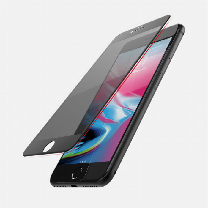 Stuff Certified® Lot de 2 protections d'écran de confidentialité pour iPhone 5S - Couverture complète - Lunettes en verre trempé avec film en verre trempé