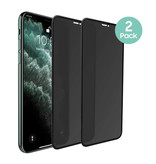 Stuff Certified® 2-Pack iPhone 11 Privacy Screen Protector Full Cover - Tempered Glass Film Tempered Glass Glasses