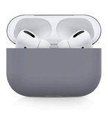 SIFREE Custodia flessibile per AirPods Pro - Custodia in silicone per AirPod Cover flessibile - grigia