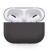 SIFREE Elastyczne etui na AirPods Pro - silikonowe etui na AirPod Gładkie etui - czarne