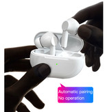 Ukkuer A1 Wireless Earphones - True Touch Control TWS Bluetooth 5.0 Ear Buds Wireless Earphones Earbuds Earphone White