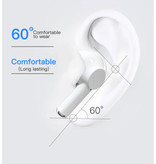 Ukkuer A1 Wireless Earphones - True Touch Control TWS Bluetooth 5.0 Ear Buds Wireless Earphones Earbuds Earphone White