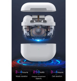 Ukkuer A1 Drahtlose Ohrhörer - True Touch Control TWS Bluetooth 5.0 Ohrhörer Drahtlose Ohrhörer Ohrhörer Ohrhörer Schwarz