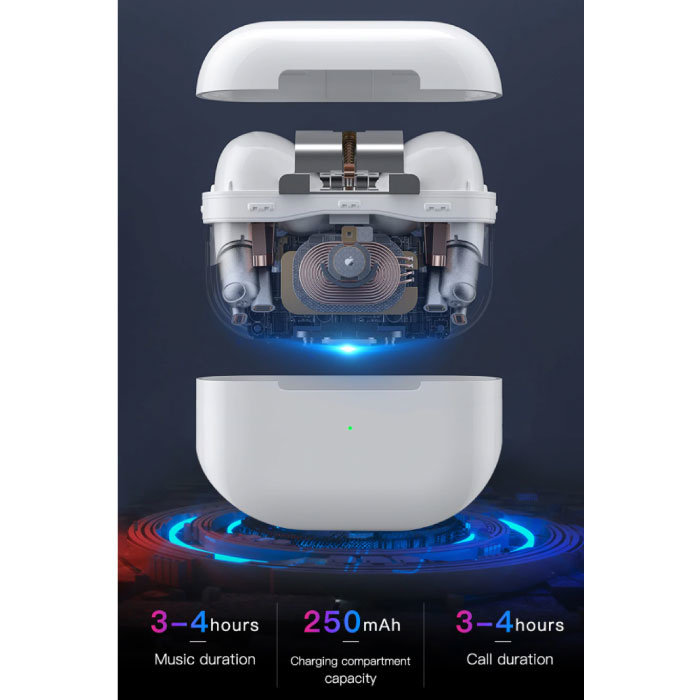 Ukkuer Écouteurs sans fil A1 - True Touch Control TWS Bluetooth 5.0 Écouteurs sans fil Écouteurs sans fil Écouteurs Noir