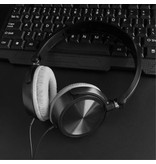 HEONYIRRY HiFi Gaming Headphones for PC / Xbox / PS4 / PS5 - Wired Headset Headphones Black