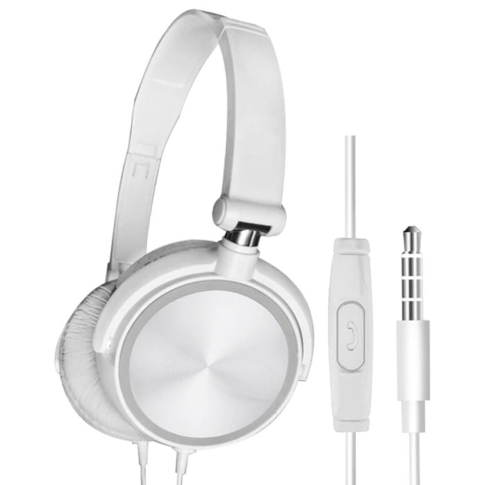 Słuchawki do gier HiFi na PC / Xbox / PS4 / PS5 - Słuchawki przewodowe w kolorze białym