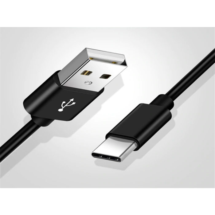 Cable de carga magnético USB-C de 1 metro con enchufe giratorio de 540 ° -  2.4A