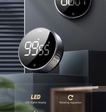 Baseus Temporizador magnético - Reloj despertador de cuenta regresiva Reloj temporizador de cocina digital con alarma