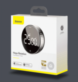 Baseus Magnetic Timer - Countdown Alarm Clock Alarm Digital Kitchen Timer Clock