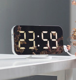 July's Song Multifunctional Digital LED Clock - Alarm Clock Mirror Alarm Snooze Brightness Adjustment