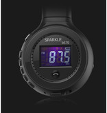 Zealot Casque sans fil B570 avec écran LED et radio FM - Casque sans fil Bluetooth 5.0 Studio stéréo noir
