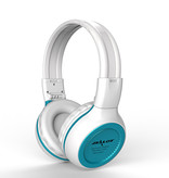 Zealot B570 Wireless-Kopfhörer mit LED-Anzeige und UKW-Radio - Bluetooth 5.0 Wireless-Kopfhörer Stereo Studio Blue