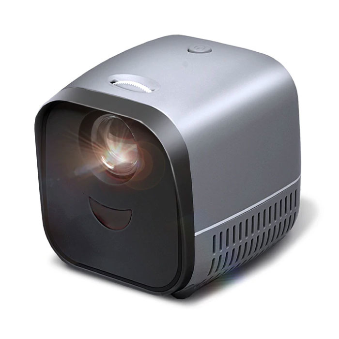 Mini proyector LED L1 - Reproductor multimedia doméstico Mini Beamer de 1080p