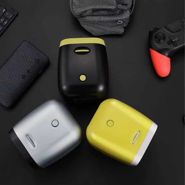 AUN Mini proiettore LED L1 - Lettore multimediale domestico Mini Beamer 1080p