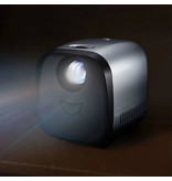 AUN L1 Mini LED Projector - 1080p Mini Beamer Home Media Speler