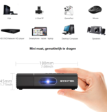 BYINTEK U30 Pro Mini LED Projector with Android and Bluetooth - Beamer Home Media Player