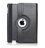 Stuff Certified® Custodia pieghevole in pelle per iPad Mini 1 - Custodia multifunzionale nera