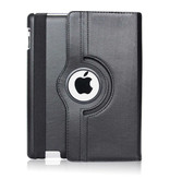 Stuff Certified® Skórzane składane etui na iPada Mini 1 - wielofunkcyjne etui czarne
