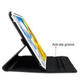Stuff Certified® Leren Vouwbare Cover voor iPad Air 1 - Multifunctioneel Hoesje Case Zwart