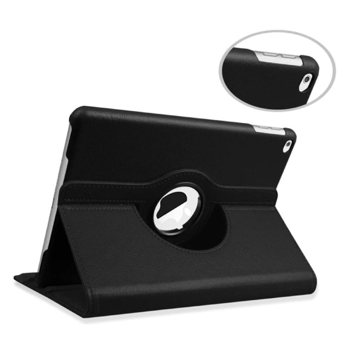 Stuff Certified® Faltbare Lederhülle für iPad 2017 (9,7 ") - Multifunktions-Hülle grün