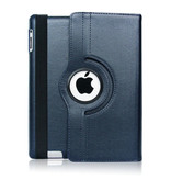 Stuff Certified® Leather Foldable Cover for iPad 3 - Multifunctional Case Case Blue