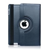 Stuff Certified® Leren Vouwbare Cover voor iPad Mini 5 - Multifunctioneel Hoesje Case Blauw