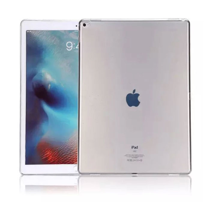 Stuff Certified® Transparent Case for iPad 2018 (9.7 ") - Clear Case Cover Silicone TPU