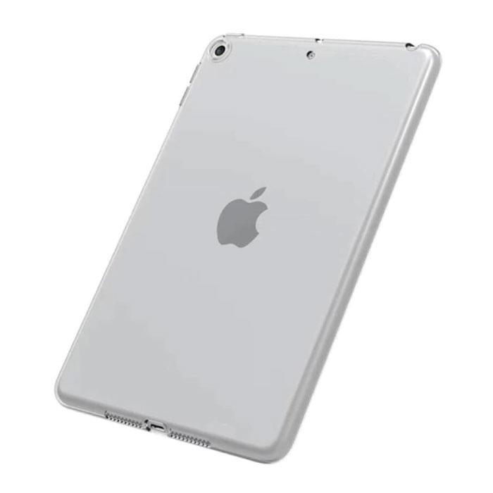 Stuff Certified® Transparente Hülle für iPad 2019 (10,2 ") - Klare Hülle aus Silikon TPU