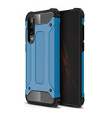 Stuff Certified® Huawei P40 Armor Case - Silikon TPU Case Cover Cas Blau