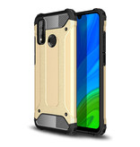 Stuff Certified® Huawei P40 Lite Armor Case - Silikonowe etui z TPU Cas w kolorze złotym