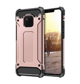Stuff Certified® Huawei P40 Pro Armor Case - Silicone TPU Case Cover Cas Rose Gold
