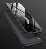 Stuff Certified® Xiaomi Redmi 5 Full Cover - 360 ° Body Case Case + Tempered Glass Screen Protector Black